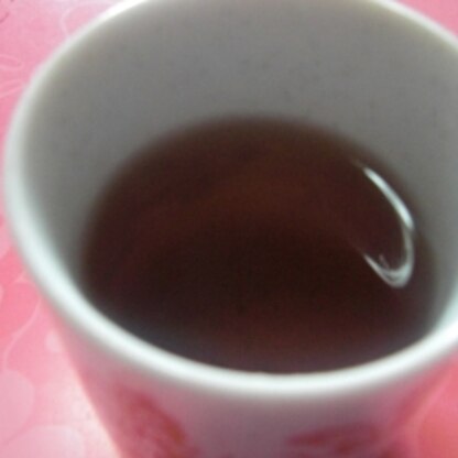 これは、芯まであたたまりそう～湯のみで作ったので、しょうが茶ですね。
次はステキなカップでジンジャーティーを・・。（笑）
